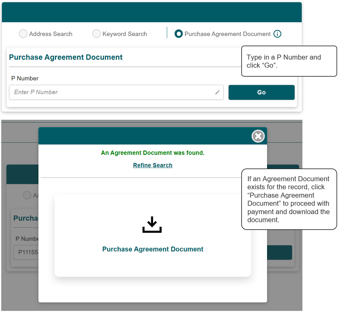 Purchase Agreement Document example